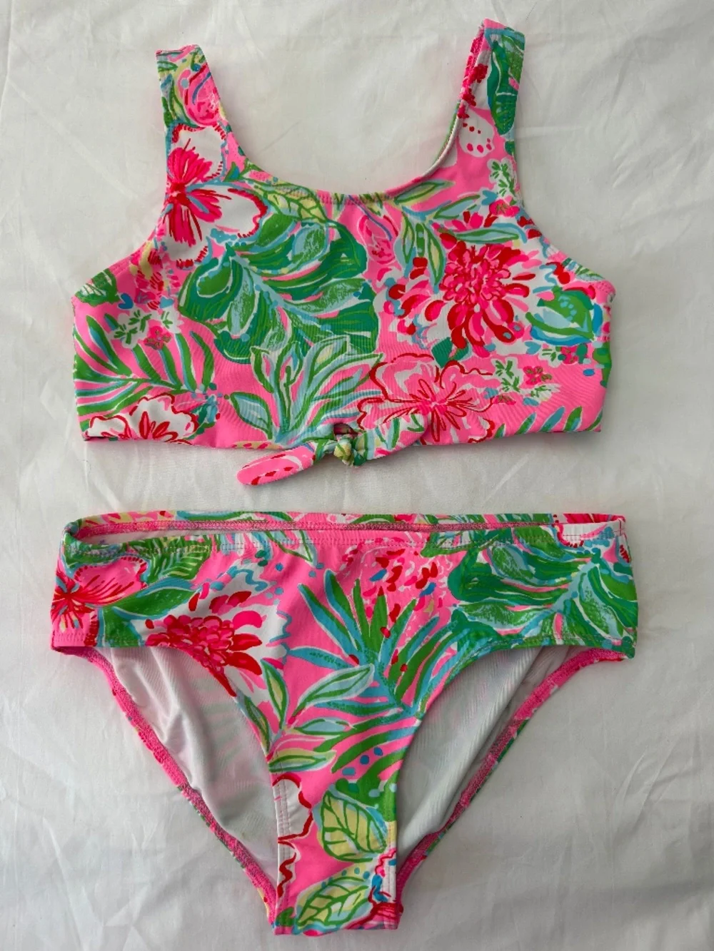 Lilly Pulitzer NWOT Devonta Bikini UPF - Multi Journey To The Jungle - Size 1